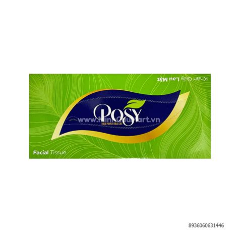 Khăn lau mặt Posy 120 tờ*3lớp Xanh lá - Minh Cầu Mart - Siêu thị trong ...