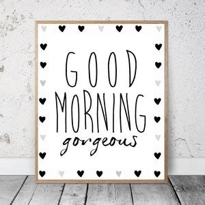 Bathroom Wall Art Get Naked Sign Art Print Good Morning Etsy