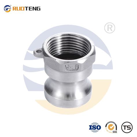 Ruoteng Stainless Steel Quick Couplings Type A 304 Mark 316 Camlock