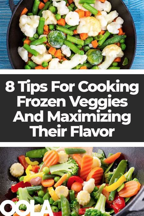 8 Tips For Cooking Frozen Vegetables And Maximizing Their Flavor