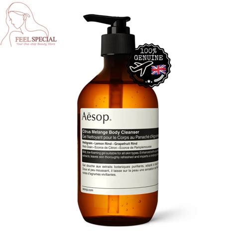 Aesop Citrus Melange Body Cleanser Ml Ml Ml Pump Refill