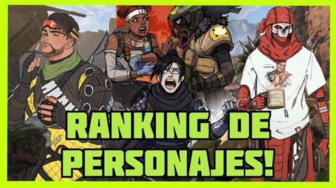 Nombres De Los Personajes De Apex Legends 2024 DONTRUKO