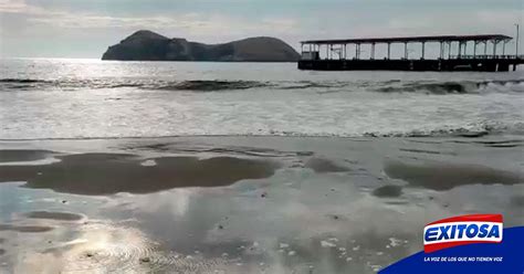 Ventanilla Pescadores Denuncian Derrame De Petróleo En Playa Bahía