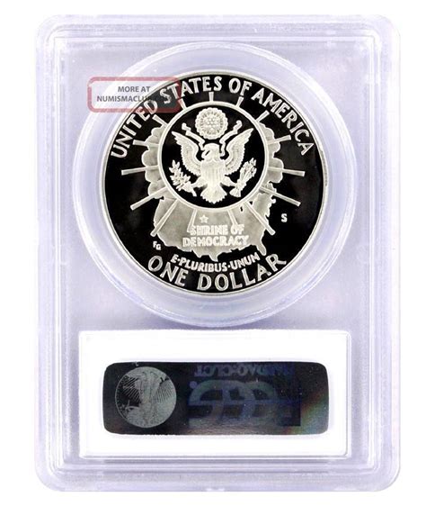 S Mount Rushmore Pcgs Pr Dcam Deep Cameo Proof Silver Dollar