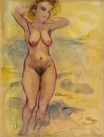 Female Nude Cape Cod Par George Grosz Sur Artnet