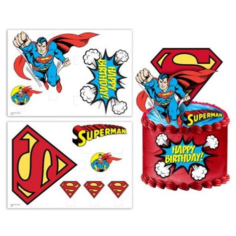 Superman Cake Topper Set Lazada PH