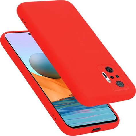 Cadorabo Hoesje Geschikt Voor Xiaomi Redmi Note Pro In Liquid Rood