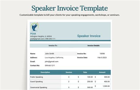 Invoice Excel Template In Excel Free Download