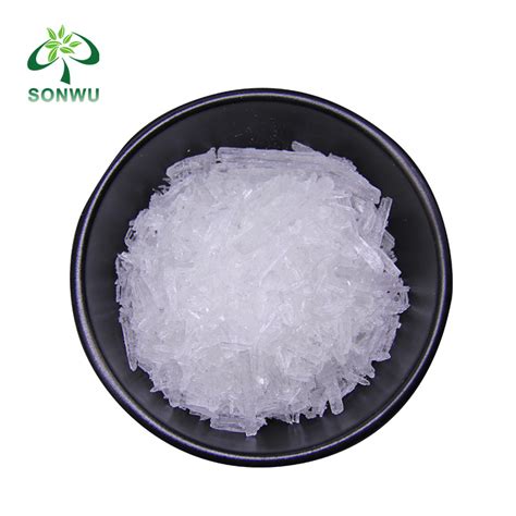 Sonwu Supply Raw Powder Cas Menthol China Menthol And Cas