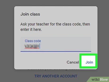 join  class  google classroom  simple steps