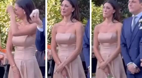 Cecilia Rodriguez Belen In Lacrime Al Matrimonio Di Cecilia E Ignazio