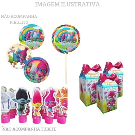 Kit Lembrancinhas De Aniversario Trolls Elo Produtos Especiais