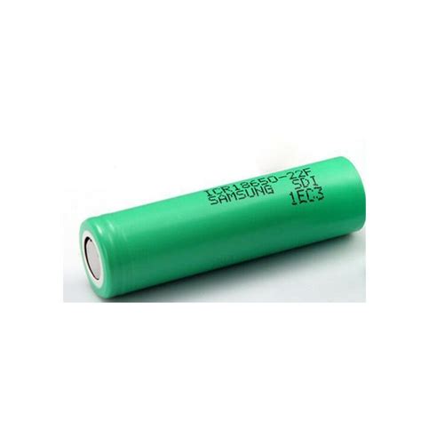 1pc Samsung Icr18650 22f 18650 37v 2200mah Bateria Recarregável Li Ion Submarino