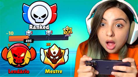 Joguei Ranked Pela Primeira Vez No Brawl Stars E Amassei Kkkkk Confia