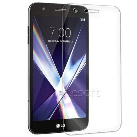 Shatterproof Tempered Glass Screen Protector Saver For LG X Charge