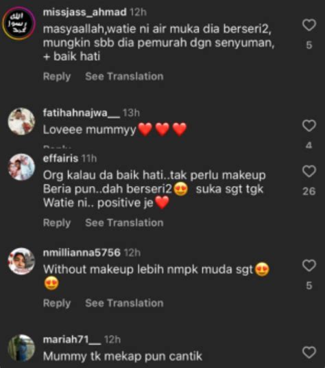 Netizen Puji Wajah Polos Watie Hanifiah Orang Baik Hati Macam Dia