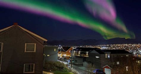 Captan Auroras Boreales Rosas En Noruega Estas Son Las Fotos