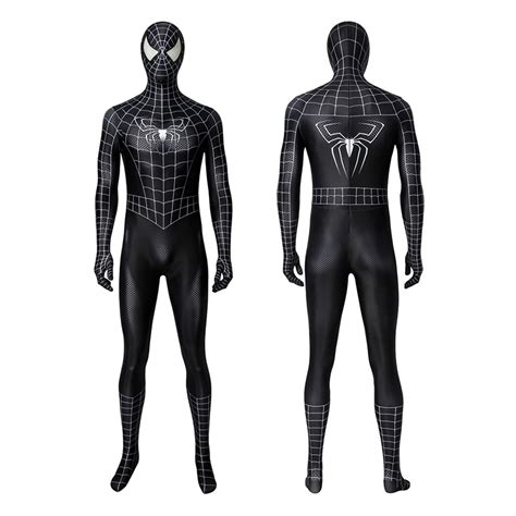 Venom Costumes Spider-Man 3 Eddie Brock Cosplay Costumes - Champion Cosplay