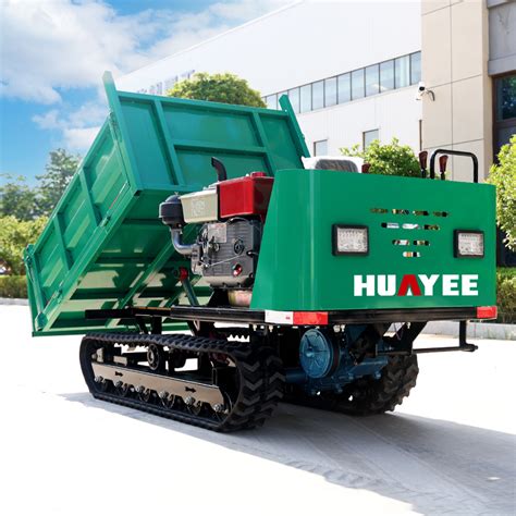 EPA China Self Loading Mini Crawler Transporter Rubber Track Dumper