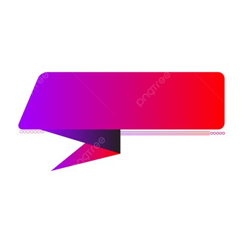 Dialogue Box Purple Pink Vector Dialogue Square Box Bubble Box Text