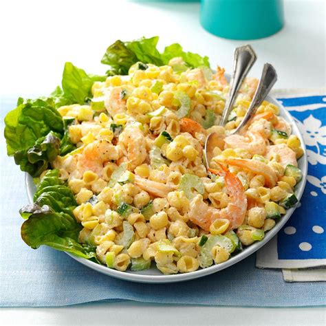 Chilled Shrimp Pasta Salad Recipe How To Make It