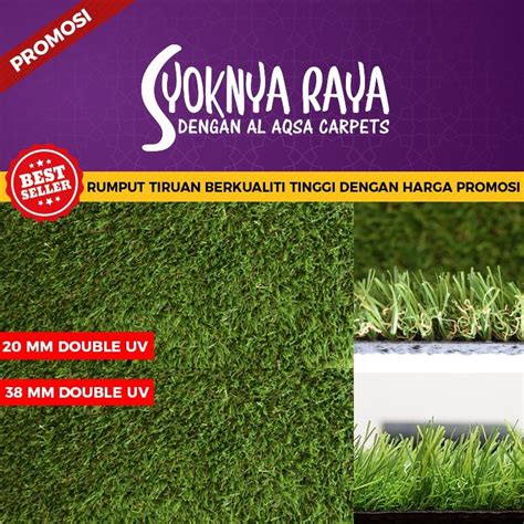 Ubahsuai Ruangan Anda Dengan Pelbagai Jenis Rumput Tiruan Berkualiti