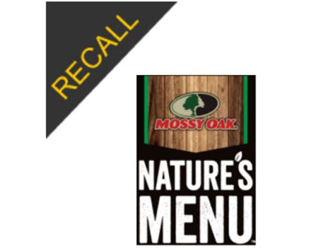 Nature's Menu Dog Food Recall | August 2020