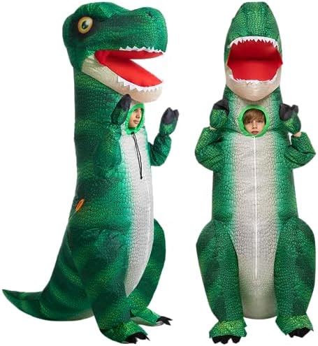 Spooktacular Creations Halloween Inflatable Costume Realistic T Rex