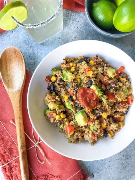 Mexican Veggie Quinoa With Chicken Recipe One Pan Mexican Quinoa