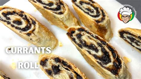 Simple Currants Roll Recipe Flaky Pastry Episode Youtube