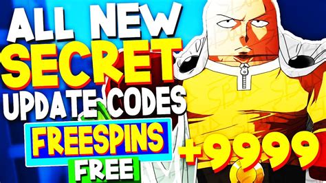 NEW ALL WORKING UPDATE CODES FOR ONE PUNCH HERO ROBLOX ONE PUNCH