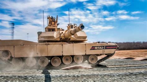 M1 Abrams Tanks Heavy Fast And Powered By A Jet Engine The