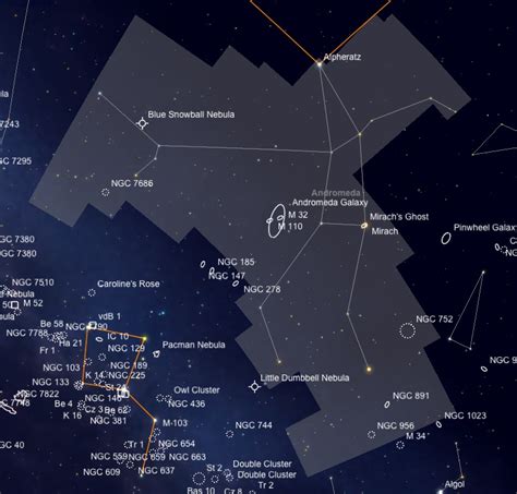 Andromeda La Hija De Cefeo Y Casiopea Las 88 Constelaciones