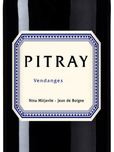 Château de Pitray Pitray Vendages Rouge Vivino US