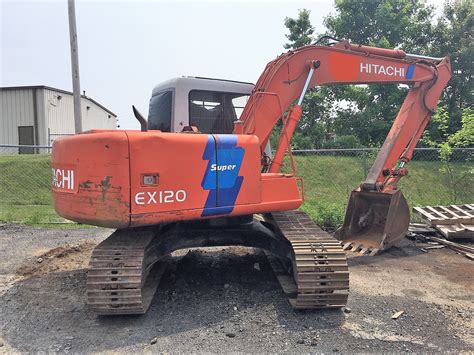 Hitachi Ex Excavator Sold United Exchange Usa