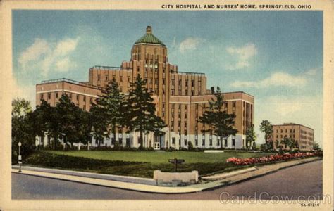 City Hospital and Nurses' Home Springfield, OH