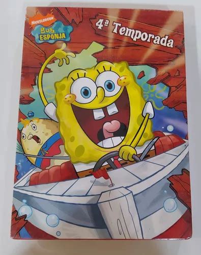 Dvd Box Bob Esponja Temporada Completa Lacre De F Brica Frete Gr Tis