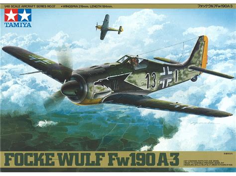 Tamiya Macheta Aeromodele Focke Wulf Fw190 A3 1 48 TAM 61037 Pret Istet