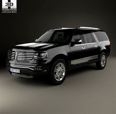 3d Model Of Lincoln Navigator L 2014