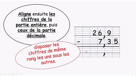 Niveau Me C A Addition Et Soustraction De Nombres D Cimaux