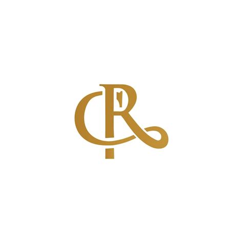 Premium Vector Cr Monogram Logo Design