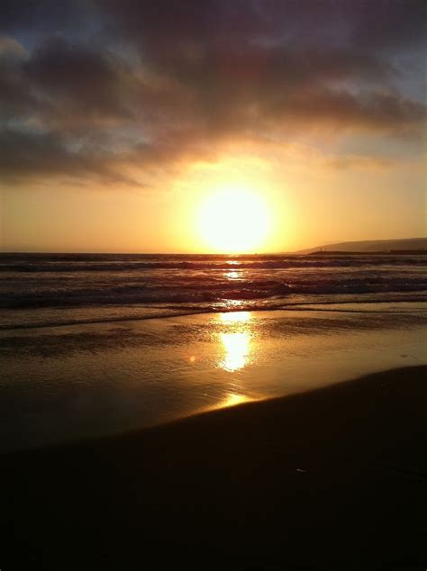 Sunset In Ensenada Mexico Looks Like The Beach In Front Of Our