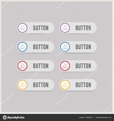 Iconos Del Gráfico De Negocios Vector De Stock Por ©ibrandify 146032241