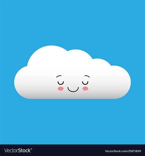 Cute Cloud Drawing