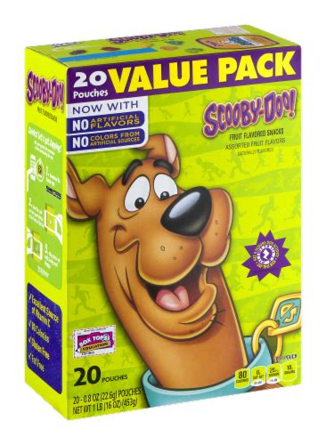 Betty Crocker Scooby Doo Fruit Snacks Value Pack 20 Ct 0 8 Oz King