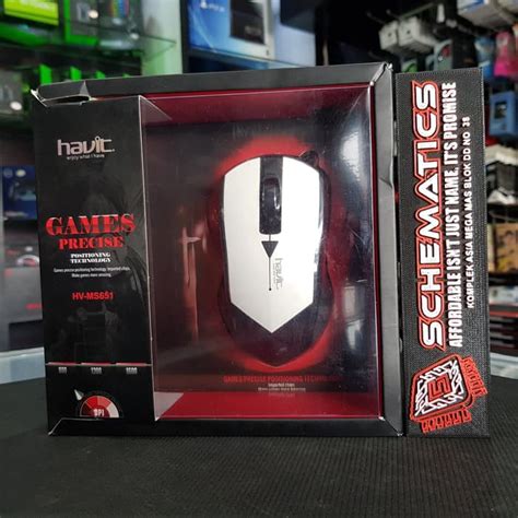 Jual Havit Hv Ms651 Gaming Mouse Shopee Indonesia