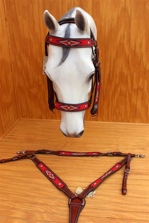 Beaded Headstalls Half Circle Ranch