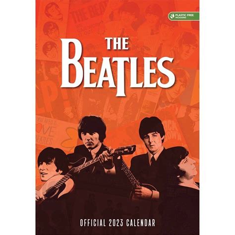 BEATLES 2023 SQUARE CALENDAR - The Beatles