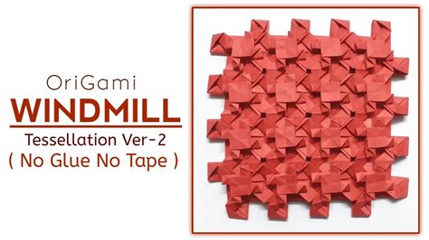 Origami Windmill Tessellation Ver 2 Master Jugal Unit