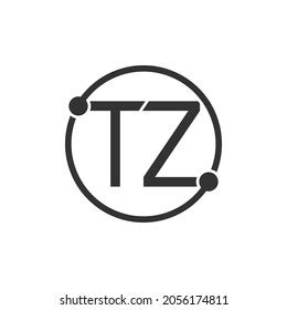 Illustration Vector Graphic Logo Letter Tz Stock Vector (Royalty Free ...